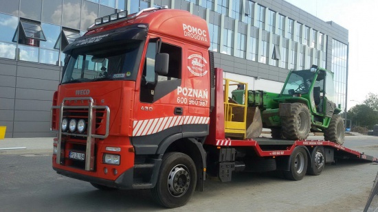Transport Maszyn Budowlanych Laweta 12 Ton Poznan